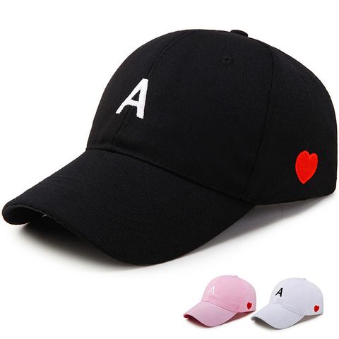 Unisex Simple Style Letter Curved Eaves Baseball Cap