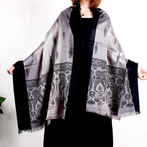 Women's Ethnic Style Printing Cotton Scarf