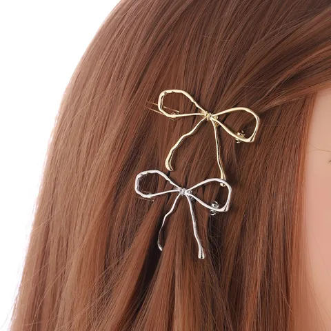 Women's Sweet Bow Knot Copper Handmade Hair Clip