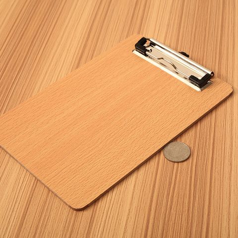 1 Piece Solid Color Class Learning Daily Mdf Height Density Plate Classic Style Folder