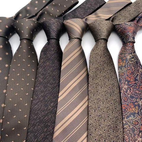 Casual Formal Stripe Polyester Men's Tie