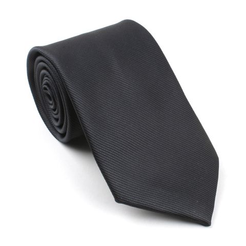 Formal Solid Color Polyester Men's Tie