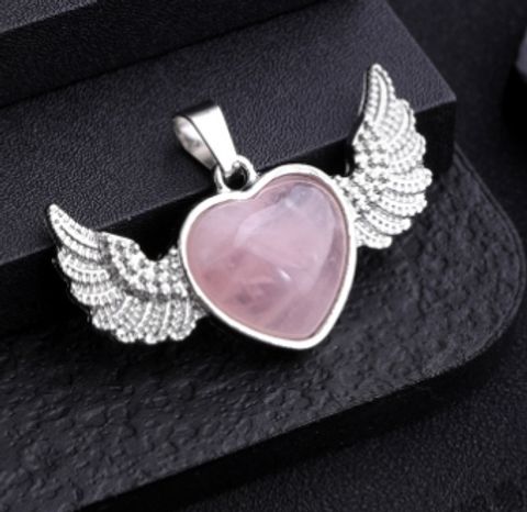 1 Piece Cute Heart Shape Alloy Inlay Jewelry Accessories