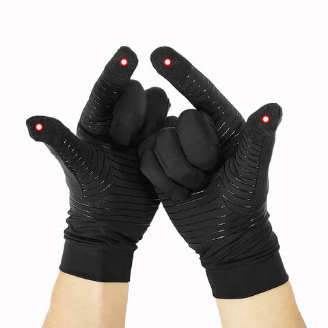 Unisex Original Design Solid Color Gloves 1 Pair