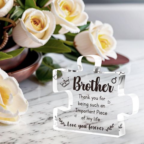 Cute Letter Flower Arylic Ornaments Artificial Decorations