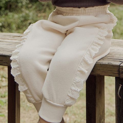 Basic Solid Color Cotton Pants & Leggings