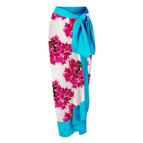 Women's Elegant Classic Style Flower 2 Pieces Set One Piece Swimwear