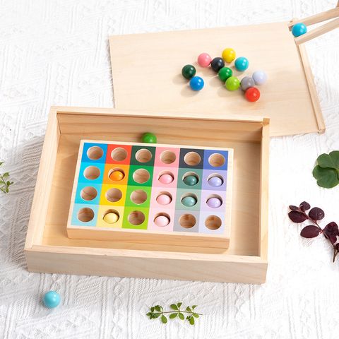 Learning Toys Table & Floor Games Toddler(3-6years) Colorful Wood Toys