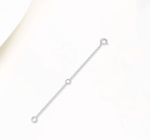 1 Piece Sterling Silver Solid Color Simple Style Commute