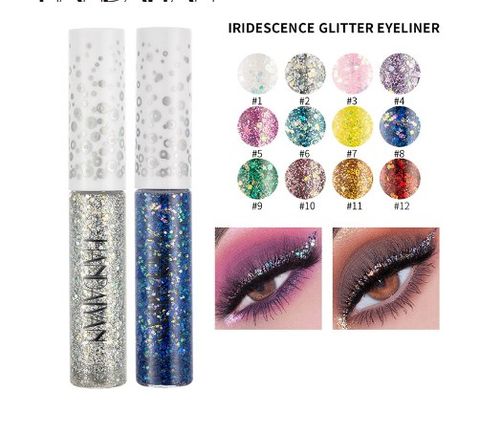 Casual Solid Color Plastic Eye Shadow