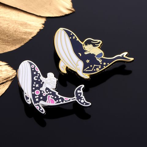 Cute Cartoon Character Alloy Plating Unisex Brooches