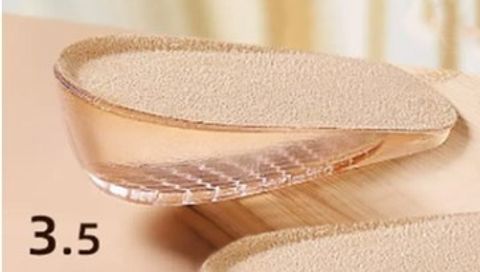 Color Sólido Accesorios Para Zapatos Cuero Sintético Todas Las Temporadas Plantilla De Aumento