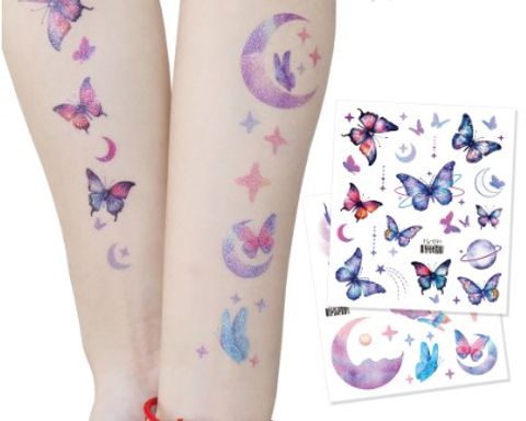 Butterfly Pvc Tattoos & Body Art 1 Piece