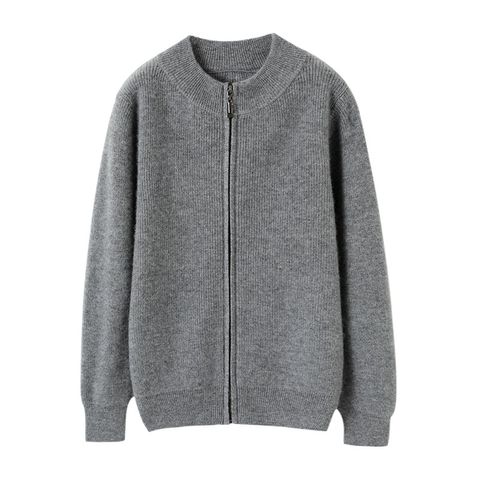 Simple Style Solid Color Cotton Hoodies & Knitwears