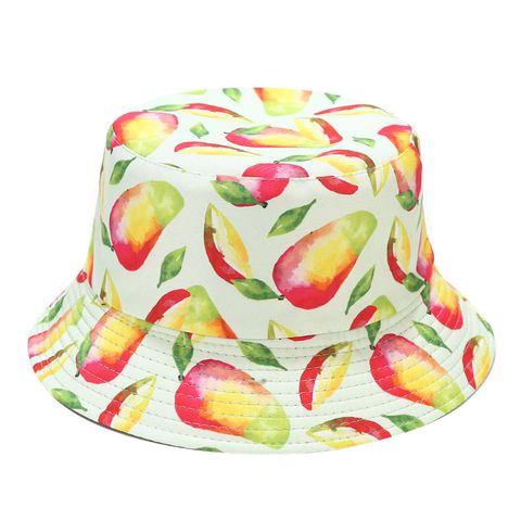 Unisex Cute Fruit Big Eaves Bucket Hat