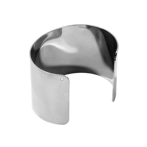 Exaggerated Punk C Shape Metal Plating Women's Bangle