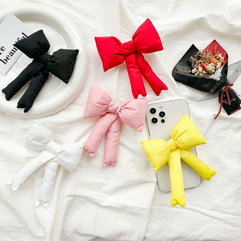 Cute Pastoral Simple Style Bow Knot Polyester Phone Cases