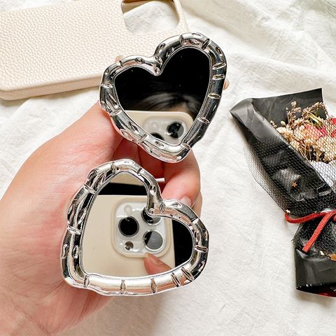 Simple Style Classic Style Heart Shape Alloy     Phone Cases