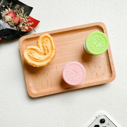 Cute Sweet Bite A Cookie Plastic Universal Phone Cases