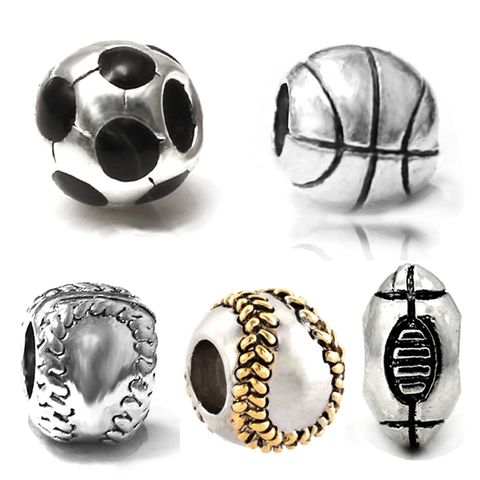 Simple Style Commute Football Alloy Enamel Jewelry Accessories