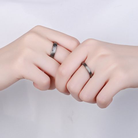 Copper Gold Plated Simple Style Plating Geometric Rings