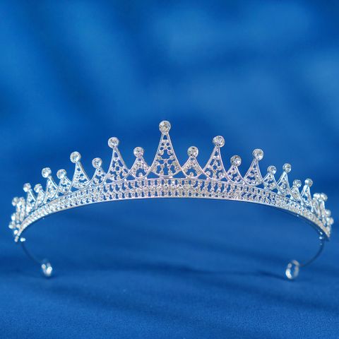 Elegant Princess Crown Rhinestone Crown 1 Piece