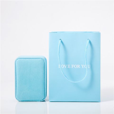 1 Piece Fashion Letter Paper Jewelry Packaging Bags
