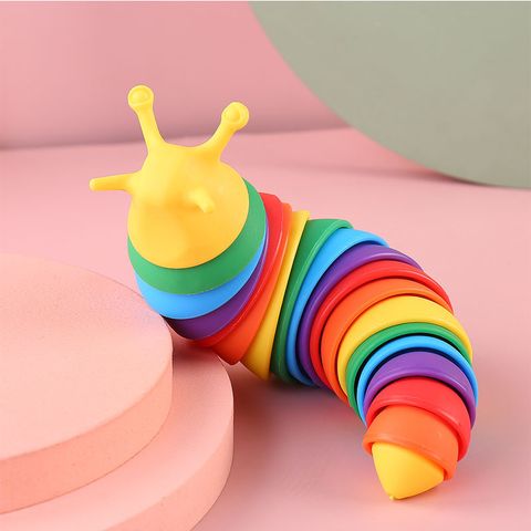 Color Abs Tricky Vent Cartoon Snail Decompression Toy