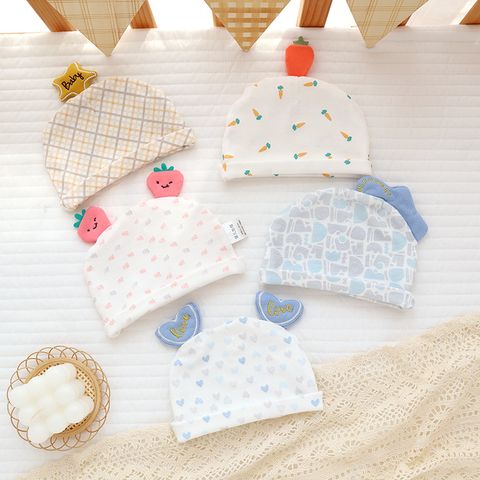 Simple Style Letter Heart Shape 100% Cotton Baby Accessories