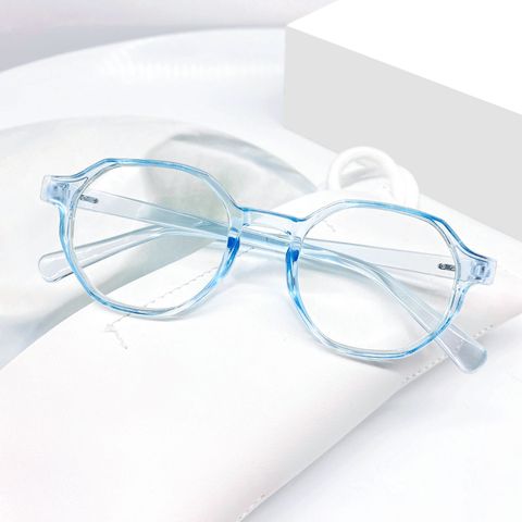 Simple Style Solid Color Ac Special-shaped Mirror Full Frame Optical Glasses