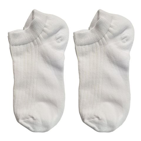 Men's Japanese Style Solid Color Cotton Embroidery Ankle Socks A Pair