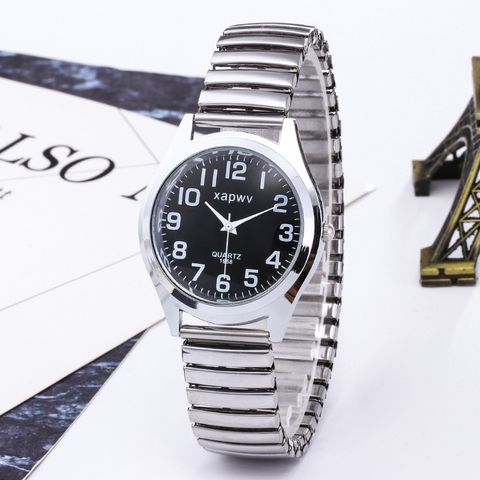 Business Stripe One Piece Buckle Quartz Men's Watches