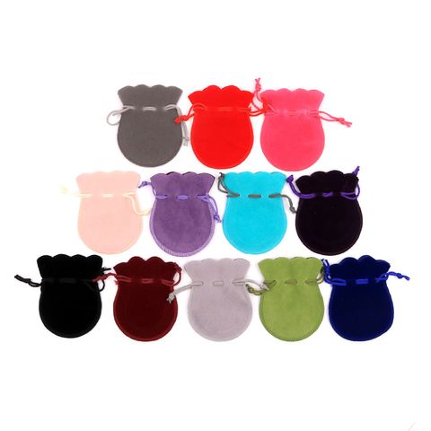 Casual Solid Color Cloth Jewelry Packaging Bags