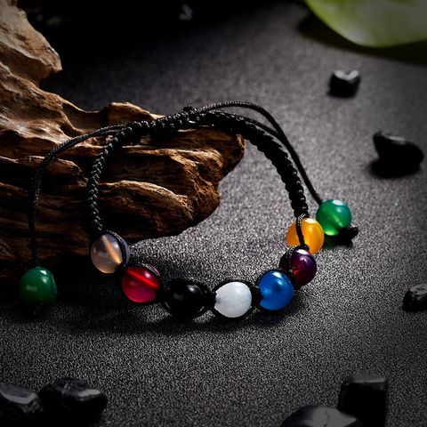 1 Piece Fashion Colorful Stone Natural Stone Handmade Bracelets