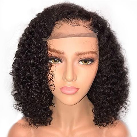 Women's Fashion Black Weekend Party Street High Temperature Wire Long Bangs Long Curly Hair Wigs