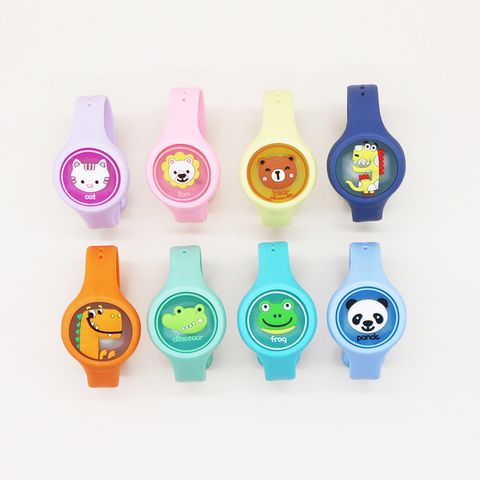 Cute Animal Plastic Silica Gel Kids Watches