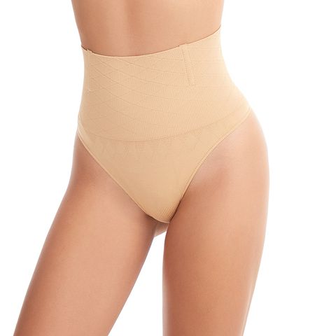 Solid Color Stereotype Waist Support Body Shaping Underwear