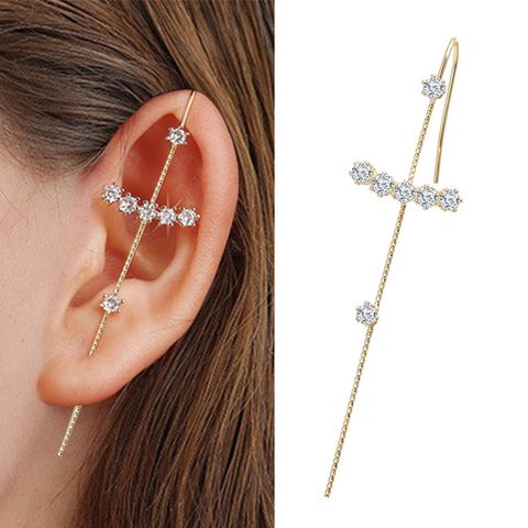 1 Piece Exaggerated Fashion Geometric Alloy Plating Women's Ear Studs