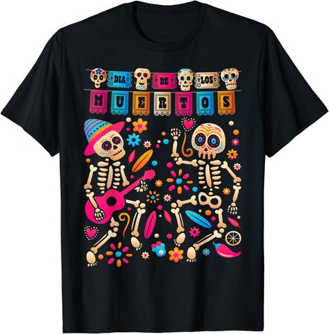 Men's Blouse Short Sleeve T-shirts Printing Fashion Skull