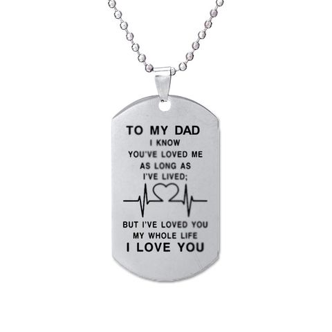 1 Piece Fashion Letter Stainless Steel Polishing Mother's Day Father's Day Unisex Bag Pendant Keychain
