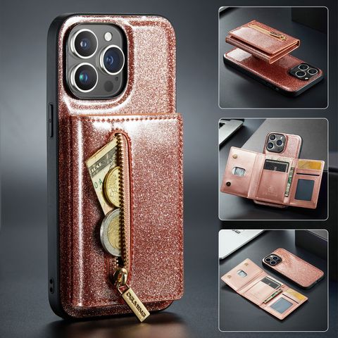 Fashion Solid Color Pu Leather   Phone Cases