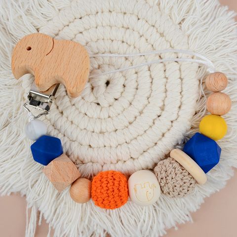 Cute Color Block Feather Baby Accessories