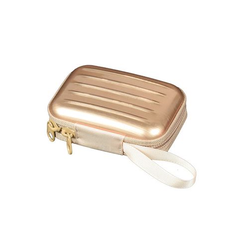 Unisex Solid Color Tinplate Zipper Coin Purses