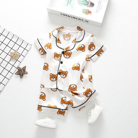 Cute Animal Printing Polyester Underwear & Pajamas