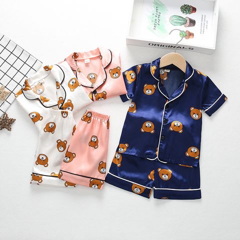 Cute Animal Printing Polyester Underwear & Pajamas