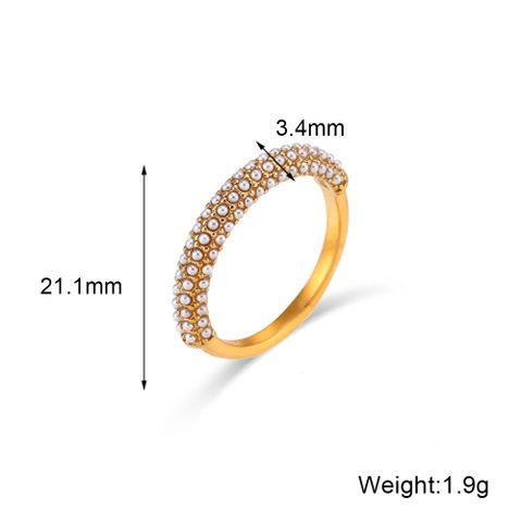 Basic Einfacher Stil Klassischer Stil Geometrisch Rostfreier Stahl 18 Karat Vergoldet Halskette