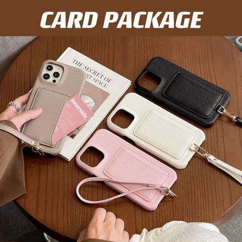 Fashion Solid Color Pu Leather   Phone Cases