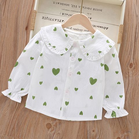 Cute Solid Color 100% Cotton T-shirts & Blouses