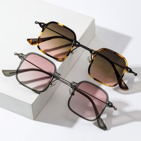 Fashion Ac Square Full Frame Men's Sunglasses