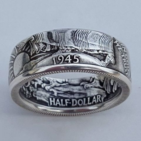 1 Piece Fashion Coin Alloy Plating Unisex Rings